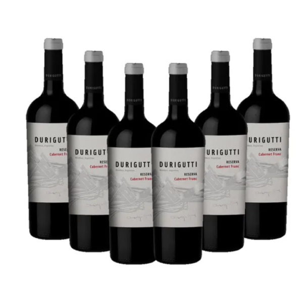 VINO DURIGUTTI RESERVA CABERNET FRANC X 6 BOT 600X600