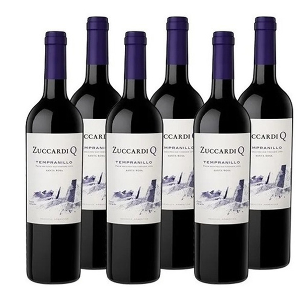 Zuccardi Q Tempranillo caja x 6 botellas